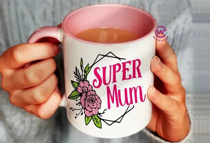 Mug-Colored Inside- Mom - WE PRINT