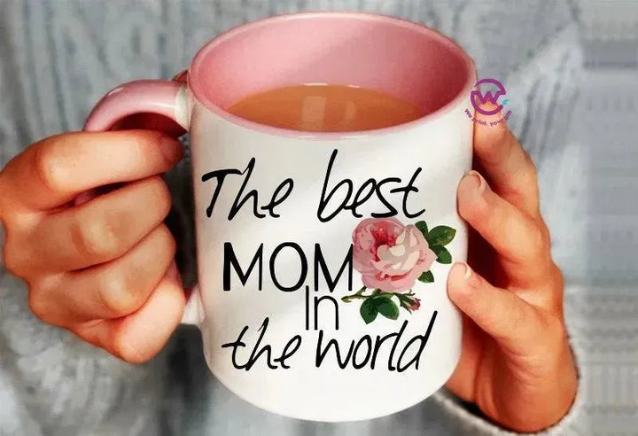 Mug-Colored Inside- Mom - WE PRINT