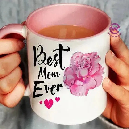 Mug-Colored Inside- Mom - WE PRINT