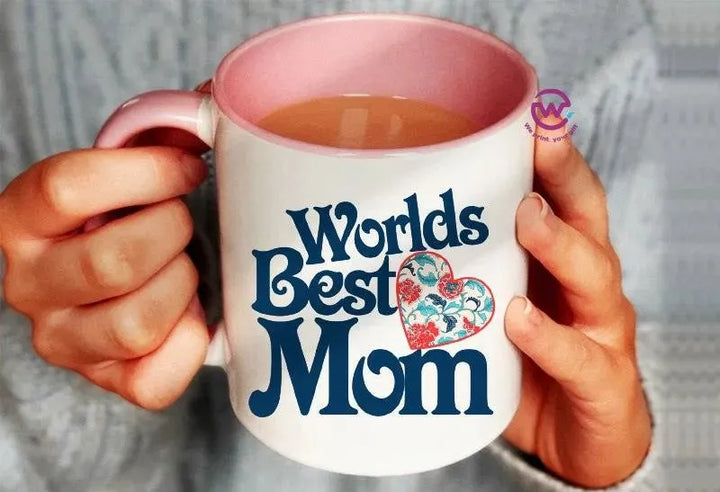 Mug-Colored Inside- Mom - WE PRINT