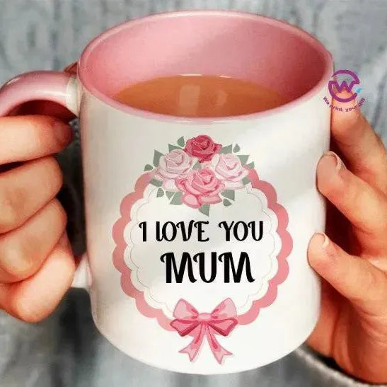 Mug-Colored Inside- Mom - WE PRINT