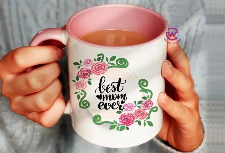 Mug-Colored Inside- Mom - WE PRINT