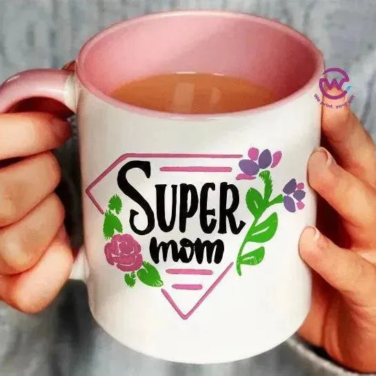 Mug-Colored Inside- Mom - WE PRINT