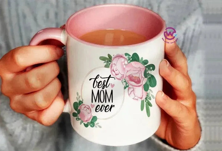 Mug-Colored Inside- Mom - WE PRINT