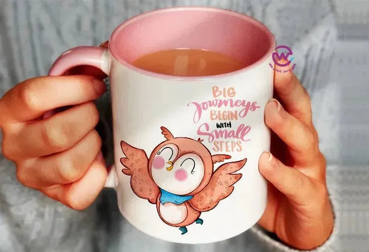 Mug-Colored Inside - Owl - WE PRINT