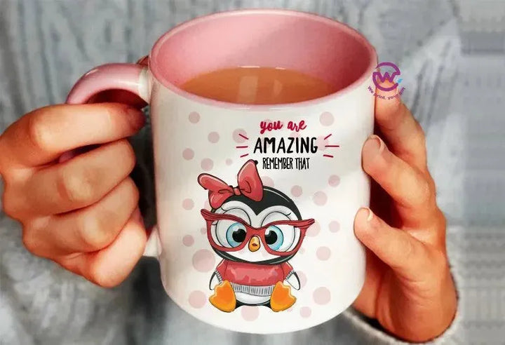 Mug-Colored Inside - Owl - WE PRINT