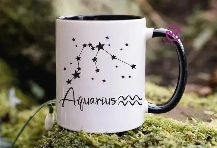 Mug-Colored Inside- Zodiac - WE PRINT