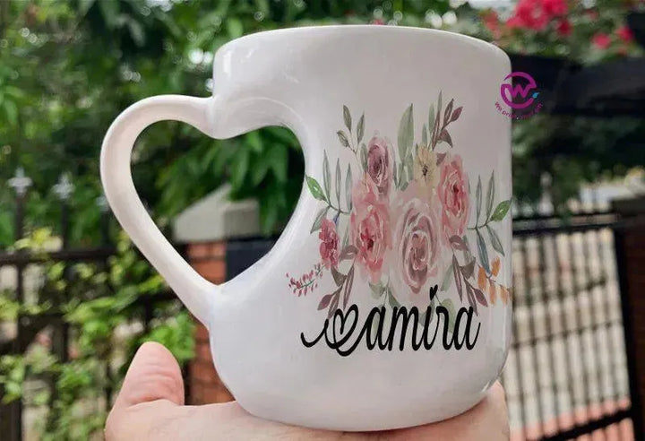 Mug-Heart-Handle - Names - WE PRINT