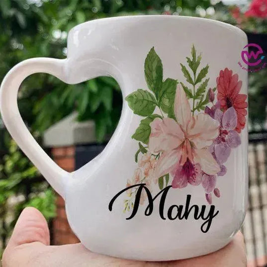 Mug-Heart-Handle - Names - WE PRINT