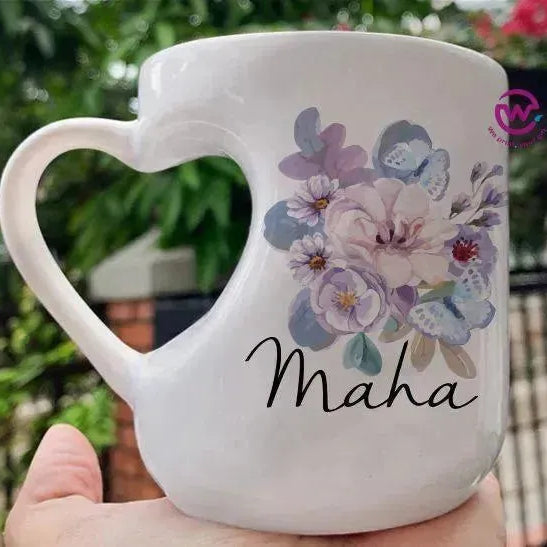 Mug-Heart-Handle - Names - WE PRINT