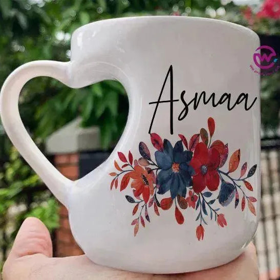 Mug-Heart-Handle - Names - WE PRINT