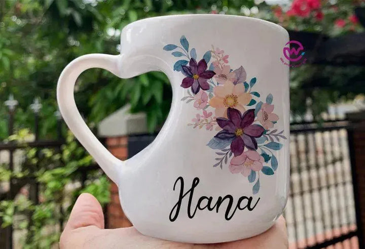 Mug-Heart-Handle - Names - WE PRINT