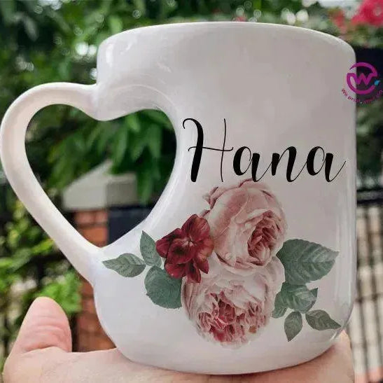 Mug-Heart-Handle - Names - WE PRINT