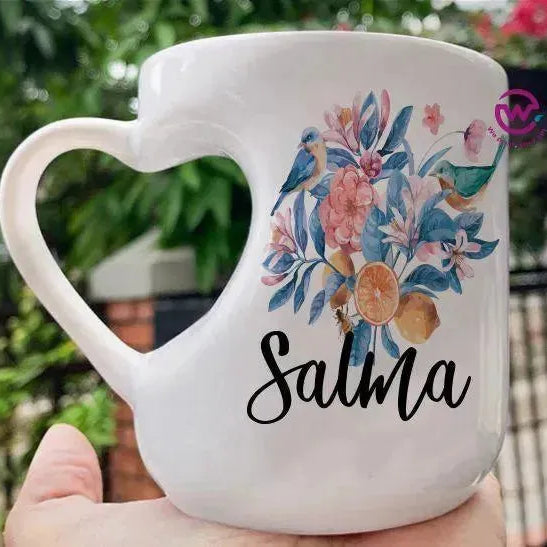 Mug-Heart-Handle - Names - WE PRINT