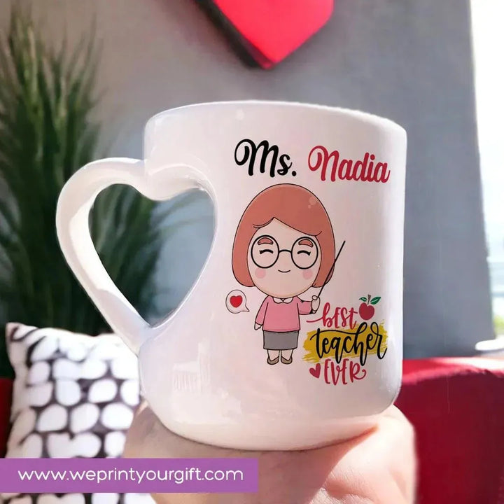 Mug-Heart-Handle - Teachers - WE PRINT