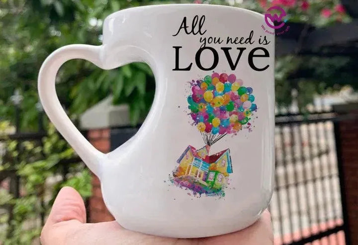 Mug-Heart-Handle -Valentine's Day - WE PRINT