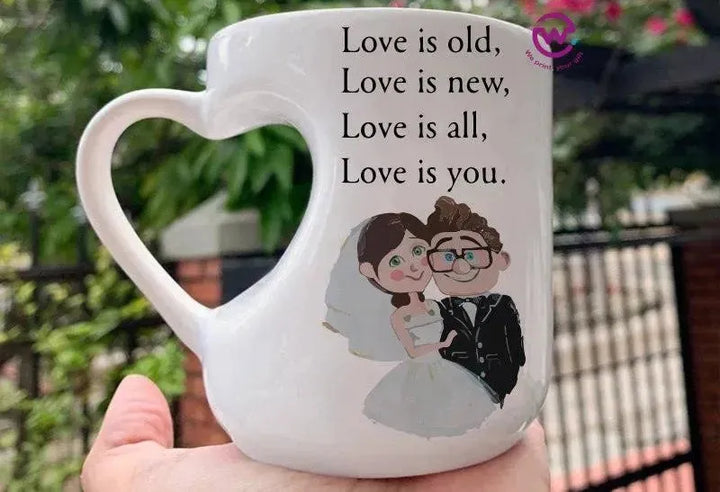 Mug-Heart-Handle -Valentine's Day - WE PRINT