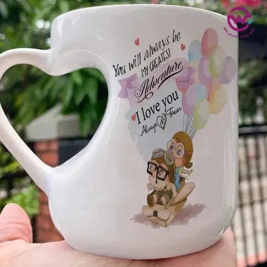 Mug-Heart-Handle -Valentine's Day - WE PRINT