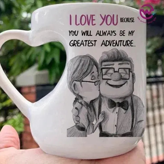Mug-Heart-Handle -Valentine's Day - WE PRINT