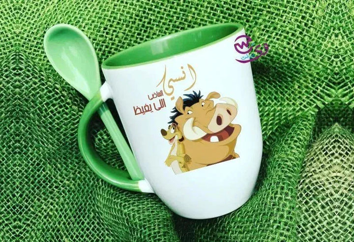 Mug-With Spoon -Lion King - WE PRINT