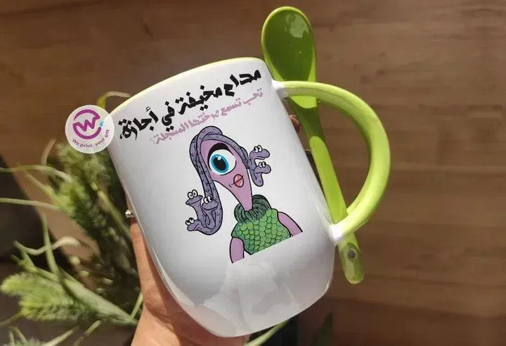 Mug-With Spoon - Monster Inc-A - WE PRINT