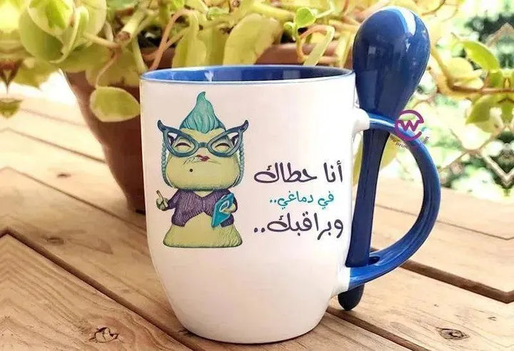 Mug-With Spoon - Monster Inc. - WE PRINT