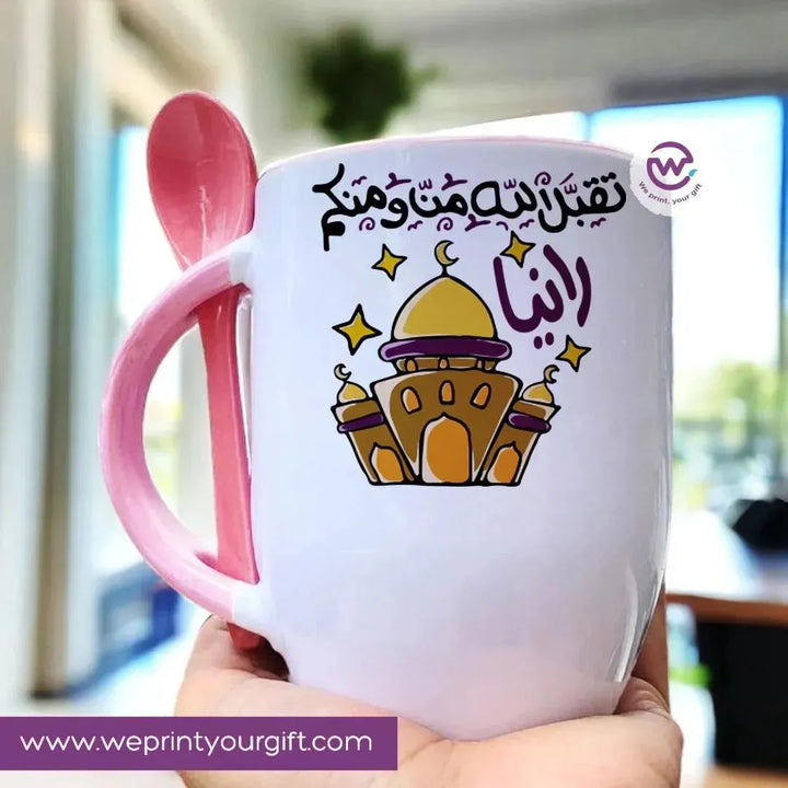 Mug-With Spoon -Ramadan -A - WE PRINT