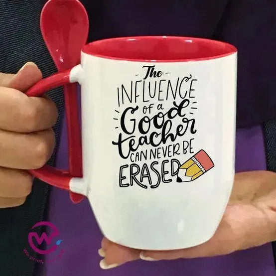 Mug-With Spoon -Teachers - WE PRINT