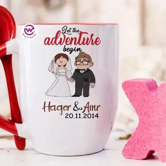 Mug-With Spoon - UP - WE PRINT