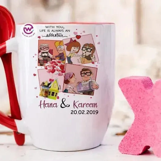 Mug-With Spoon - UP - WE PRINT