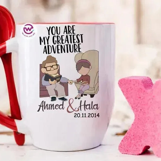 Mug-With Spoon - UP - WE PRINT