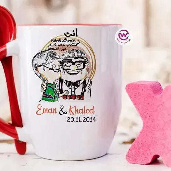 Mug-With Spoon - UP - WE PRINT