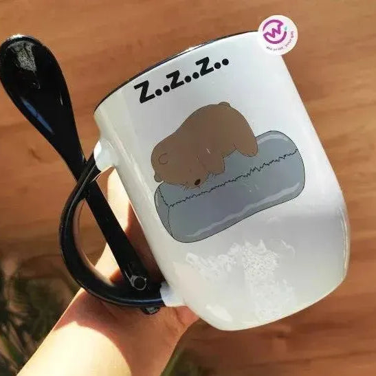 Mug-With Spoon - We Bear Bears - WE PRINT