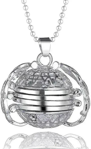 Necklace -Angel Wings with 4 photos - WE PRINT