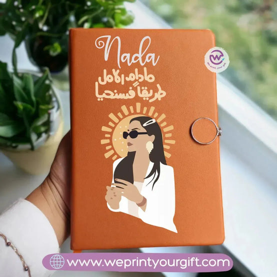 Notebook A5 - Magnetic Clip- Boho - WE PRINT