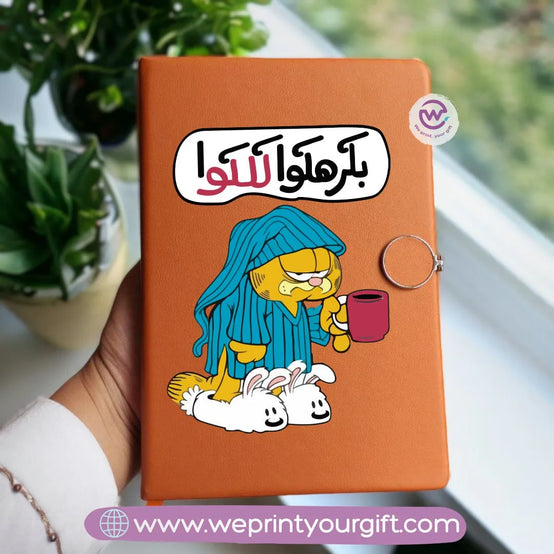 Notebook A5 - Magnetic Clip- Funny memes - WE PRINT