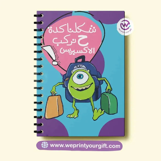 Notebook - A5-Monsters, Inc. - WE PRINT