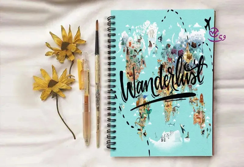 Notebook - A5 Size - Adventures - WE PRINT