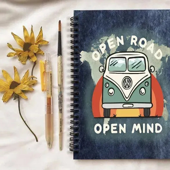 Notebook - A5 Size - Adventures - WE PRINT