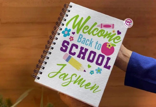 Notebook - A5 Size - Back To School-A - WE PRINT