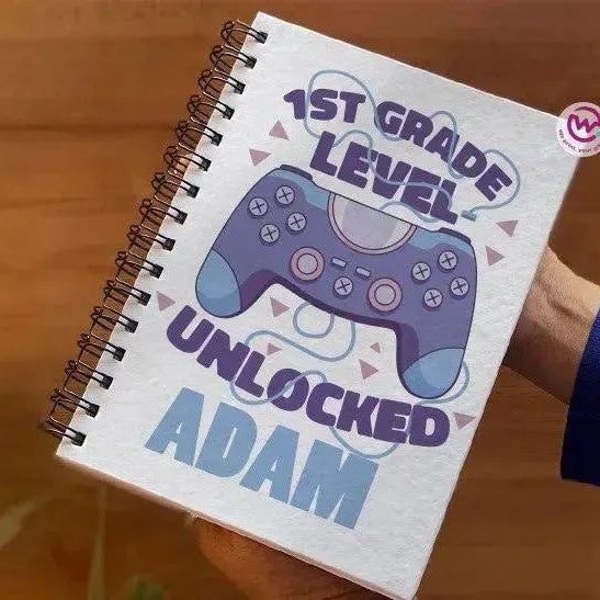 Notebook - A5 Size - Back To School-A - WE PRINT