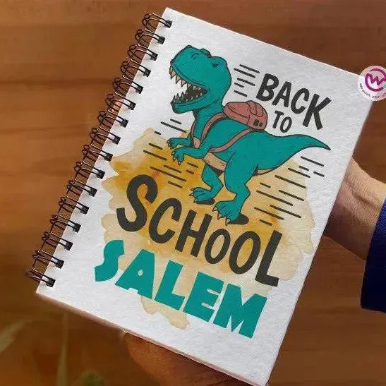 Notebook - A5 Size - Back To School-A - WE PRINT