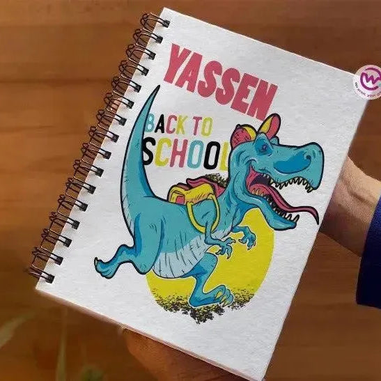 Notebook - A5 Size - Back To School-A - WE PRINT