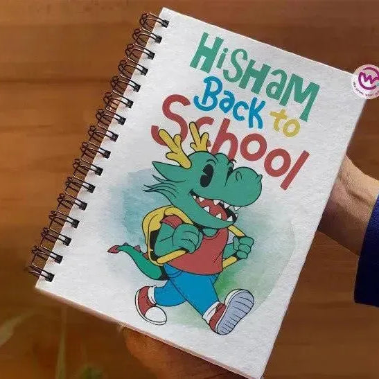 Notebook - A5 Size - Back To School-A - WE PRINT