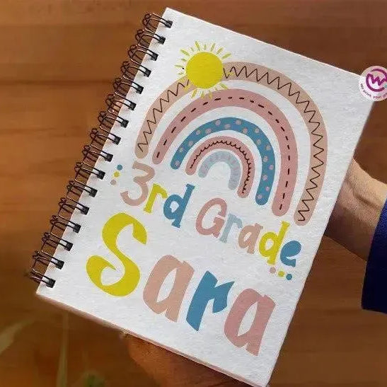 Notebook - A5 Size - Back To School-A - WE PRINT