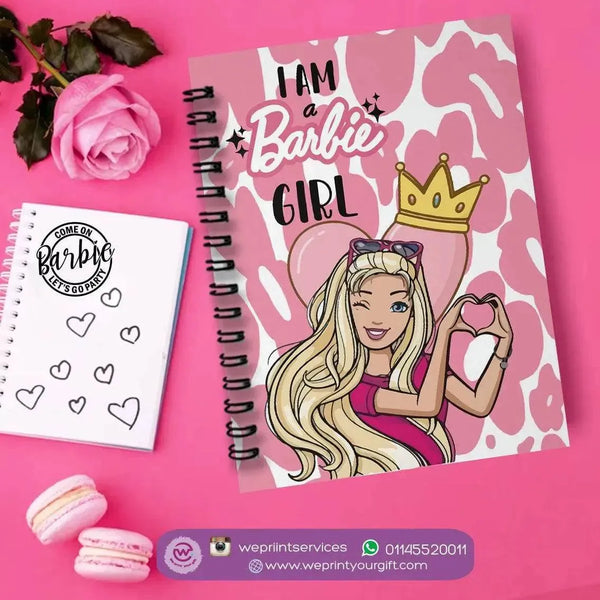 Notebook - A5 Size - Barbie - WE PRINT