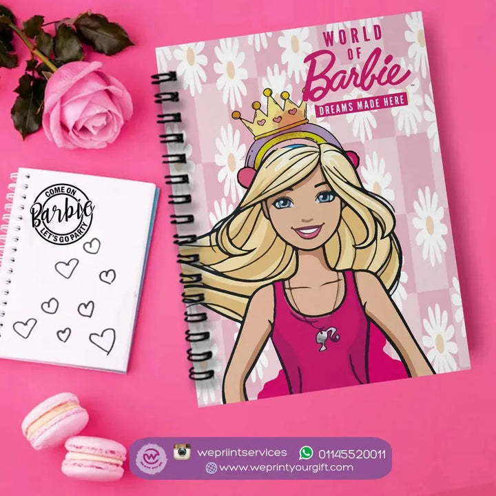 Notebook - A5 Size - Barbie - WE PRINT