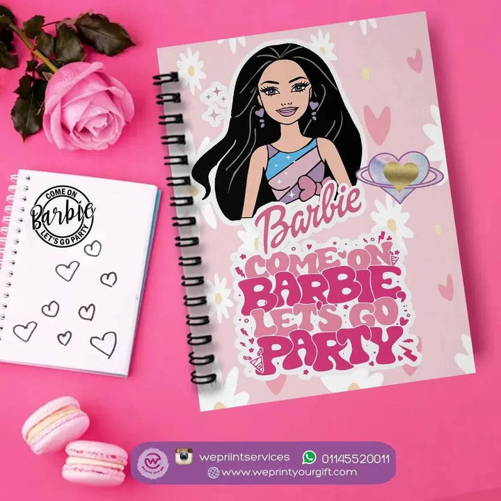 Notebook - A5 Size - Barbie - WE PRINT