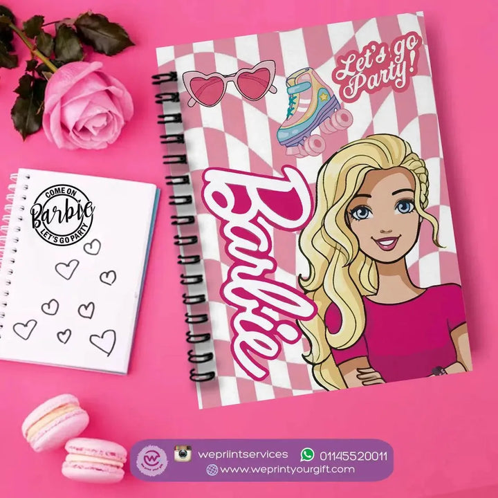 Notebook - A5 Size - Barbie - WE PRINT