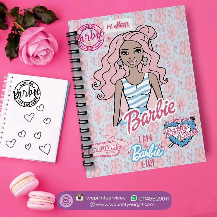 Notebook - A5 Size - Barbie - WE PRINT